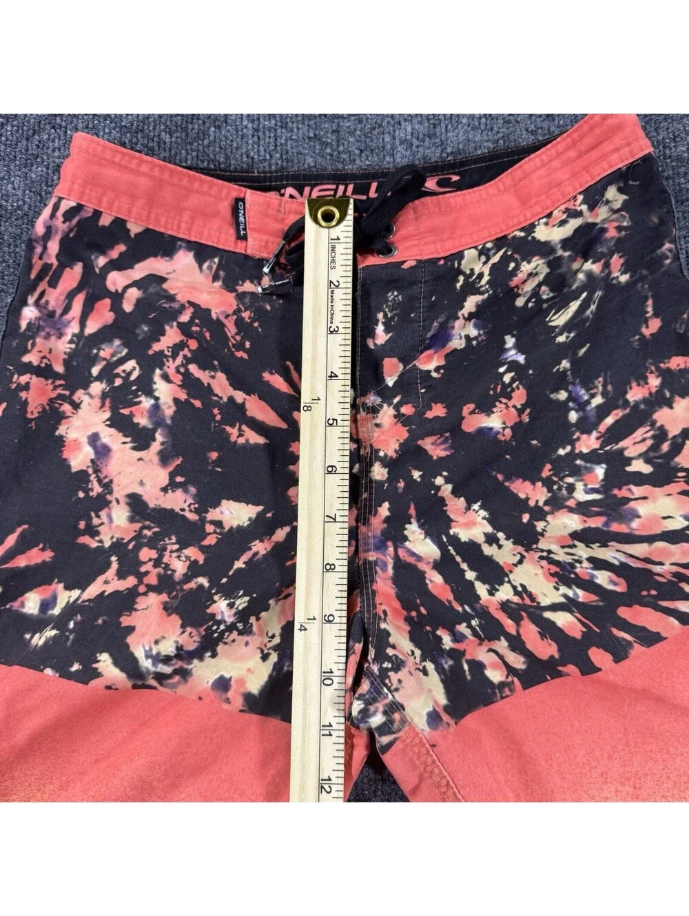O'Neill Boys Board Shorts Radicool Orange Black Boardies Surf Beach